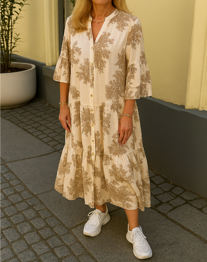 Siv™ | Elegant Dress with V-neck