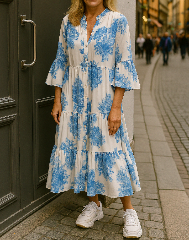 Siv™ | Elegant Dress with V-neck