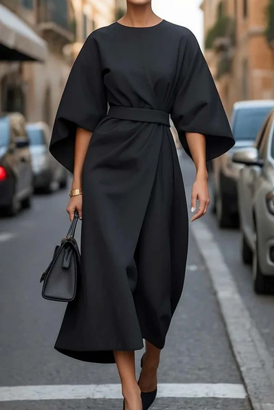 Aria - Elegant Midi Dress