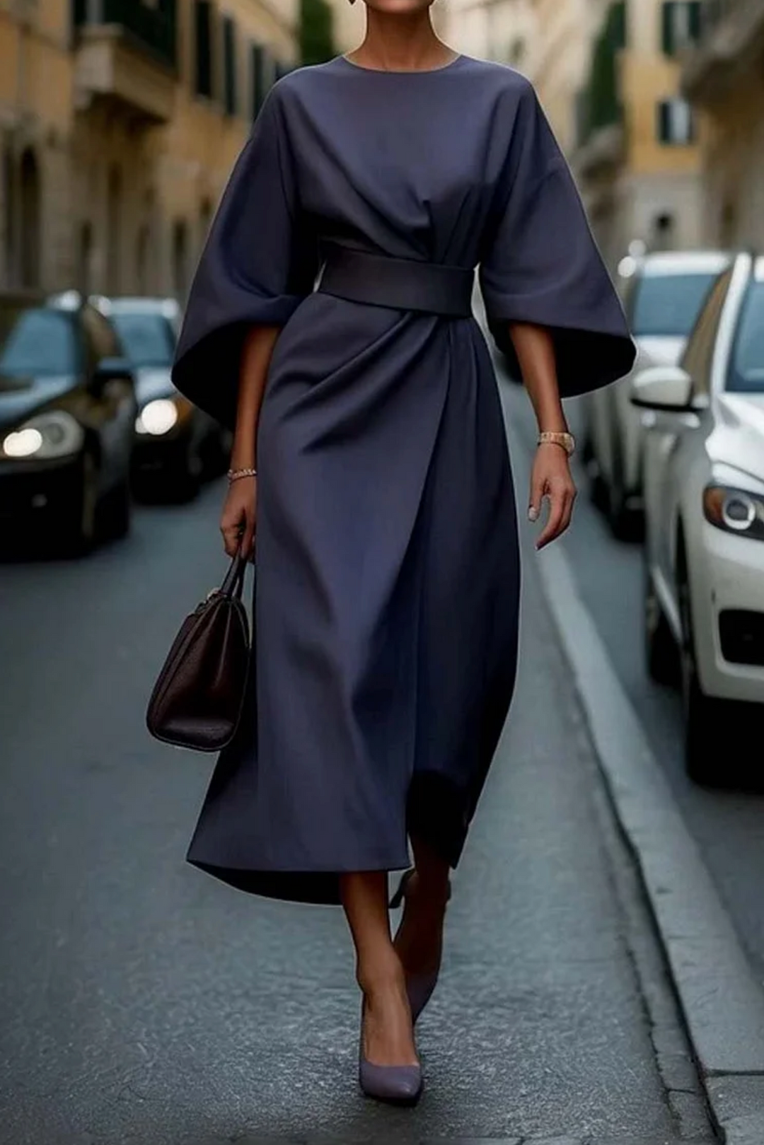 Aria - Elegant Midi Dress