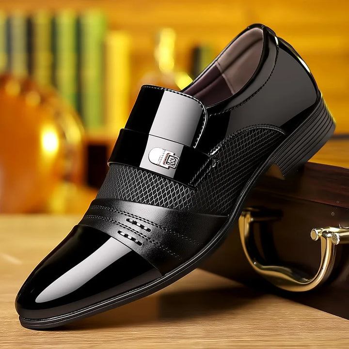 MILO™ | URBAN LEATHER SNEAKERS WITH THICK SOLE FOR MEN