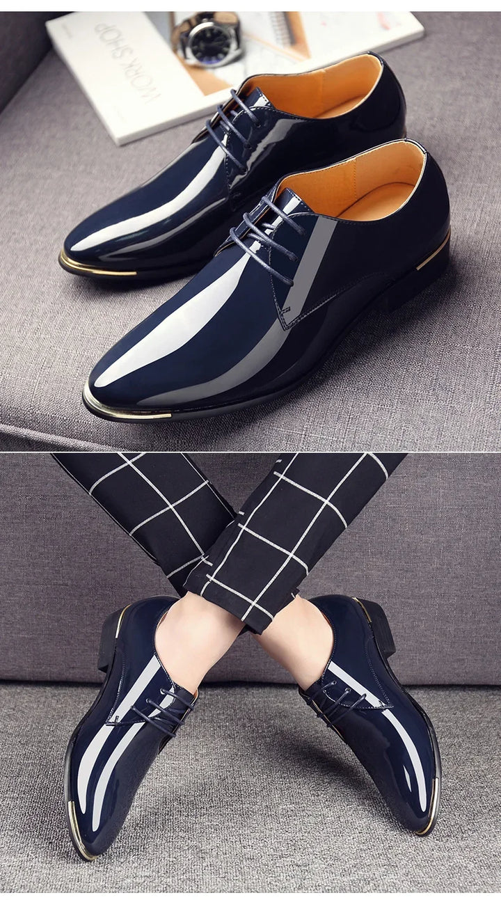 HENRY™ | BRITISH STYLE PATENT LEATHER SHOES FOR MEN