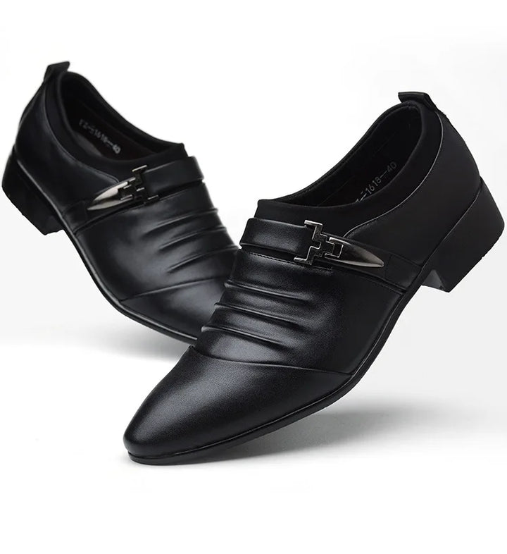 JULIAN™ | LUXURIOUS COTTON & LEATHER OXFORD SHOES FOR MEN