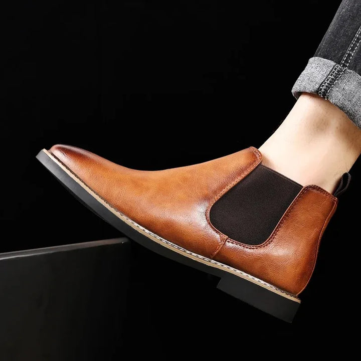 JONAS™ | TIMELESS LEATHER ANKLE BOOTS
