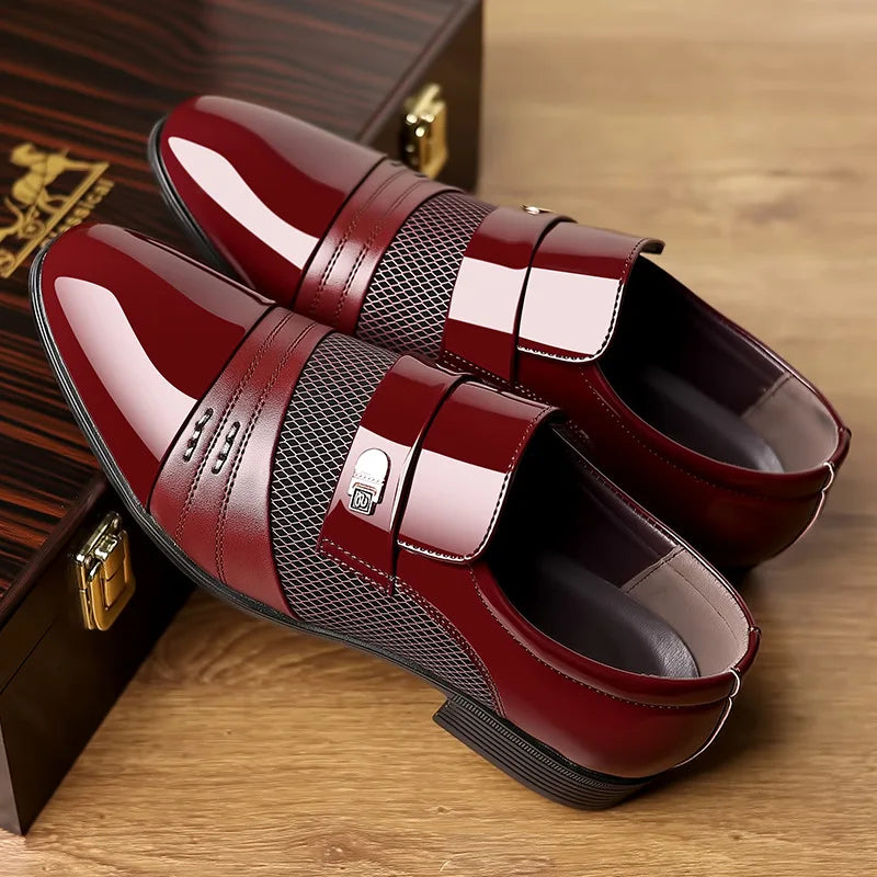 MILO™ | URBAN LEATHER SNEAKERS WITH THICK SOLE FOR MEN