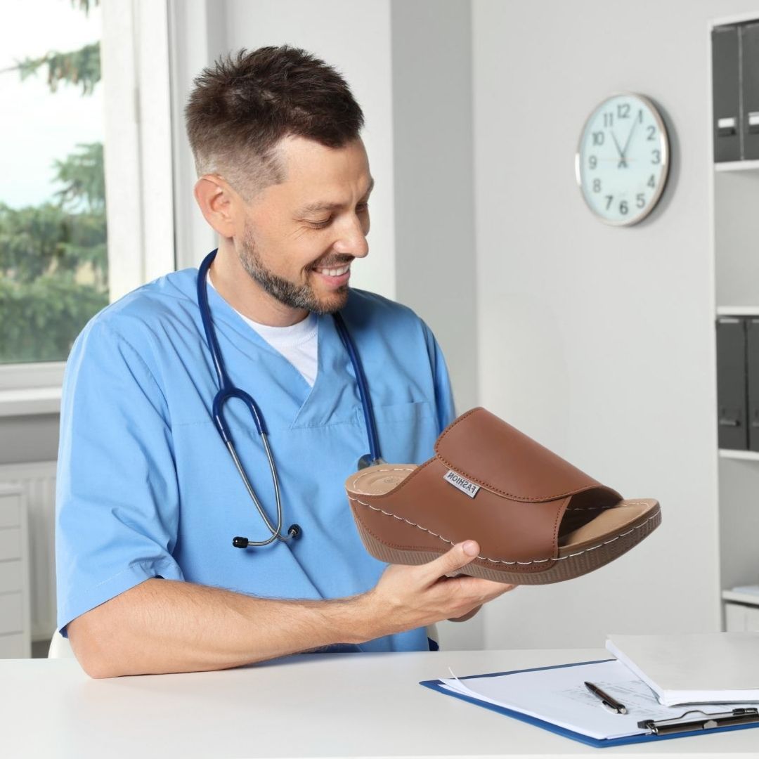 MediStep™ – Orthopaedic & Non-Slip Sandals for Pain Relief