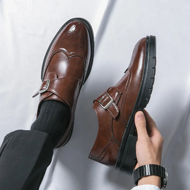 Liam | Leather Ranger Boots