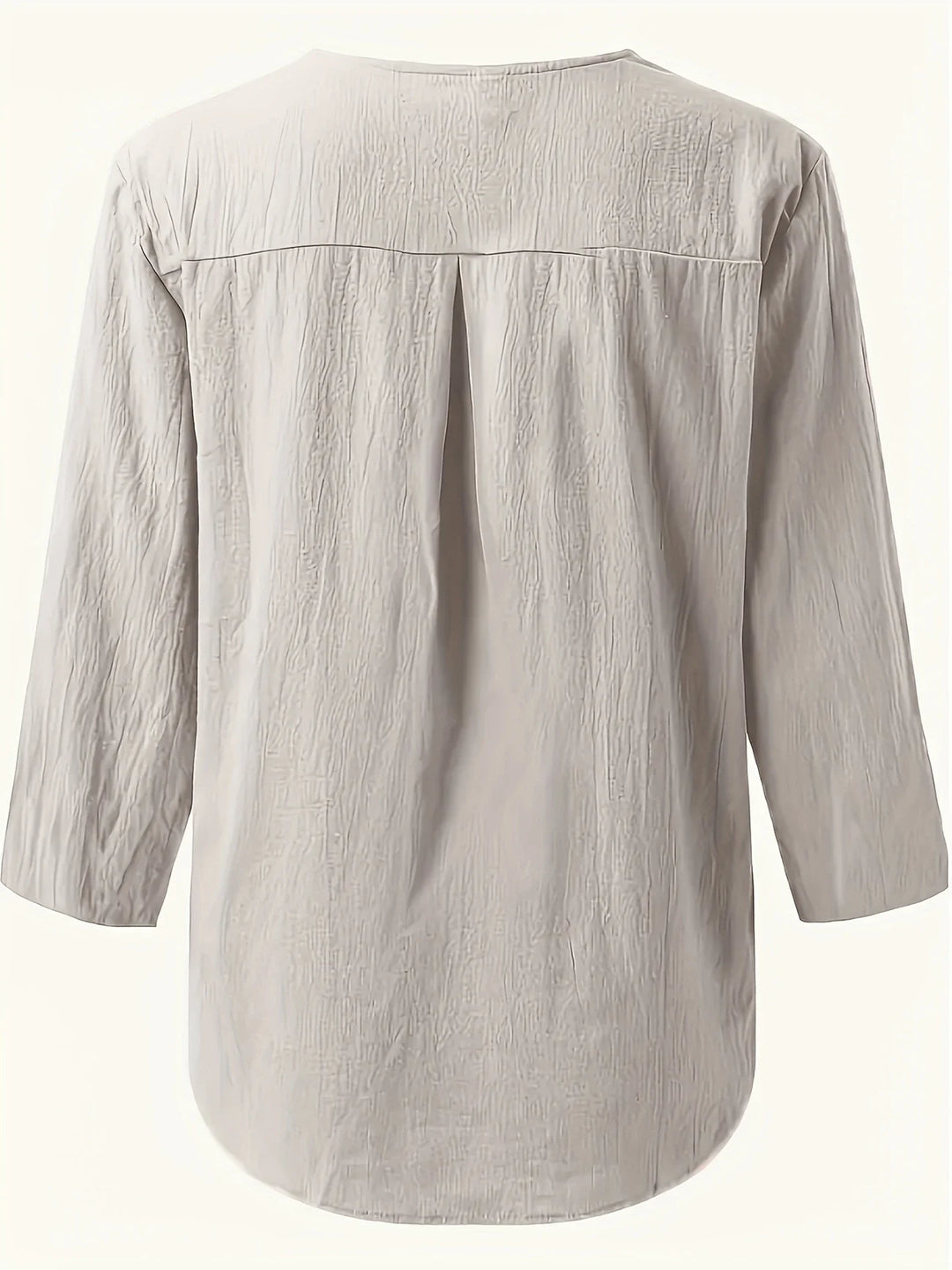 Mykaela – Casual Blouse Made of Cotton and Linen