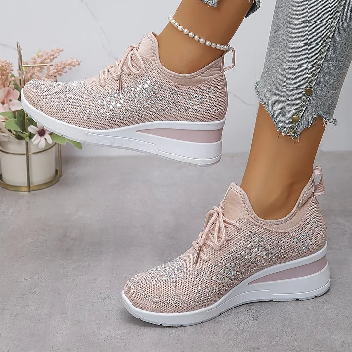 Olivia – Elegant Sparkling Orthopedic Sneakers