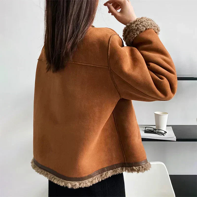 Bellini | Warm Brown Leather Jacket