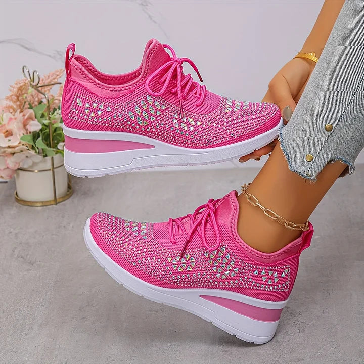 Olivia – Elegant Sparkling Orthopedic Sneakers