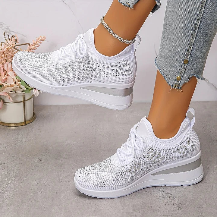 Olivia – Elegant Sparkling Orthopedic Sneakers