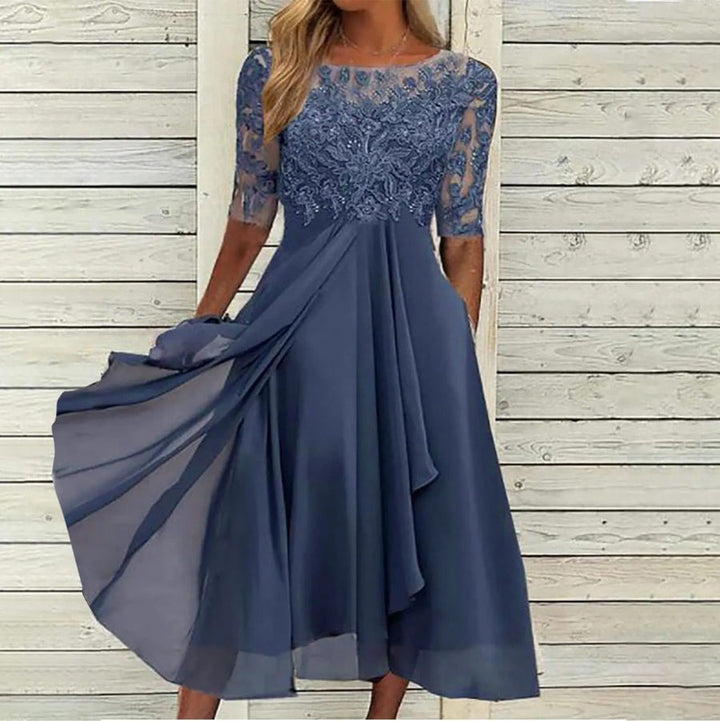 Gracia - Elegant Lace Handmade Dress