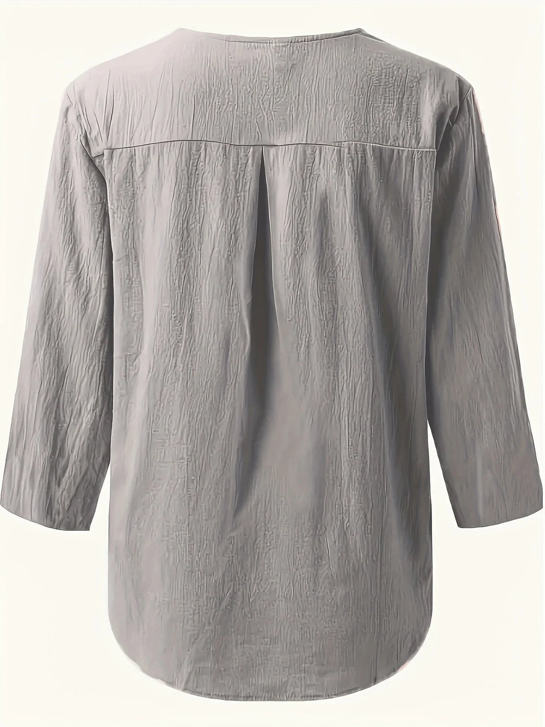 Mykaela – Casual Blouse Made of Cotton and Linen