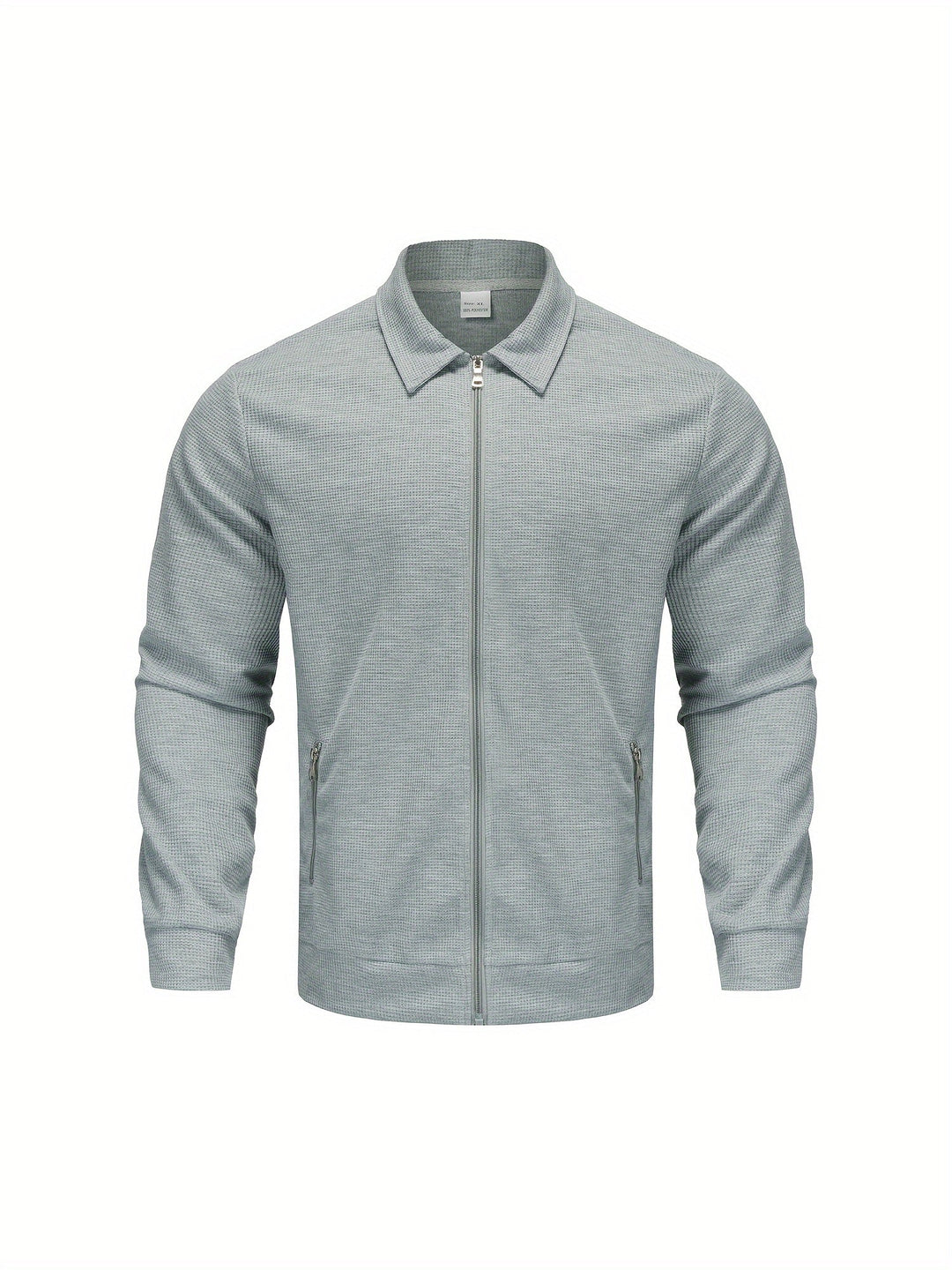 Marvin – Casual Polyester Jacket with Zipper
