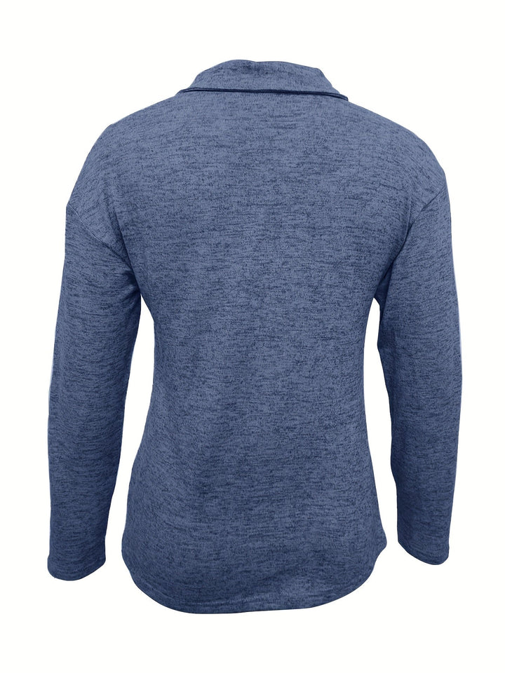 Veyra | Soft half zip with collar