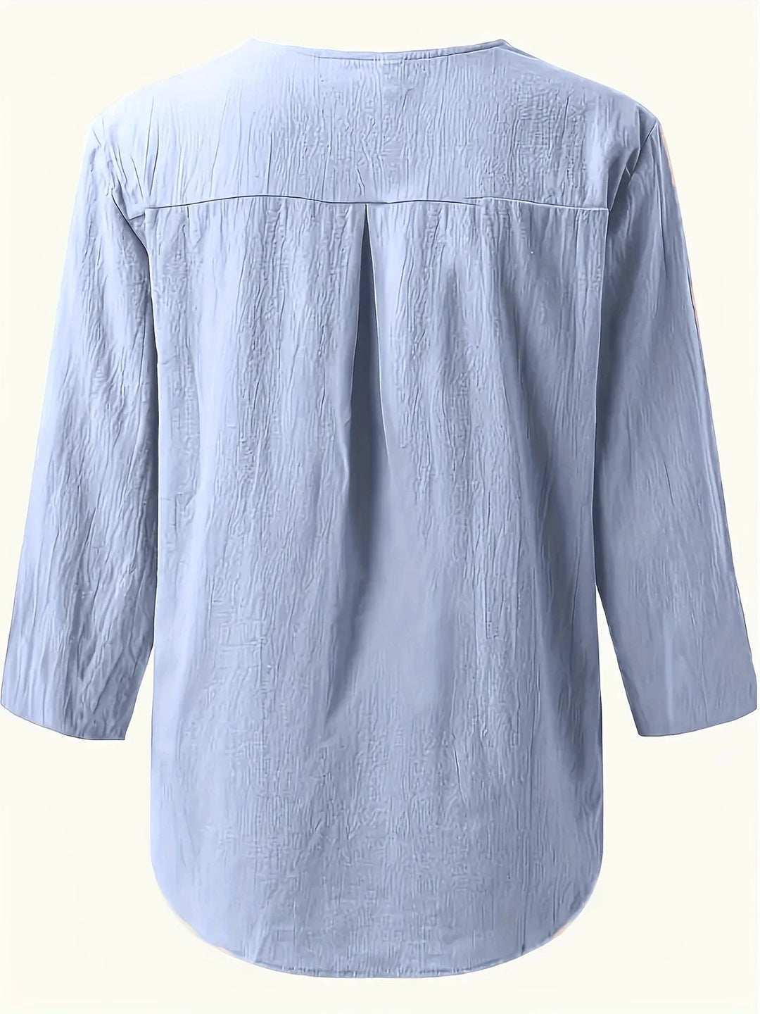 Mykaela – Casual Blouse Made of Cotton and Linen