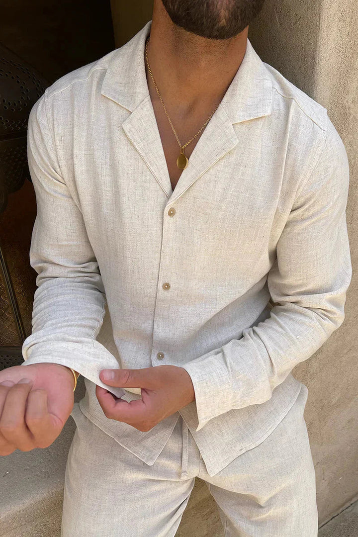 Donato – Casual Two-Piece Set with Long Sleeves