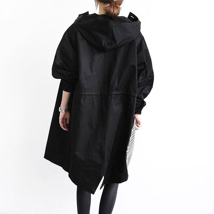 Phoebe | Hooded Trench Coat