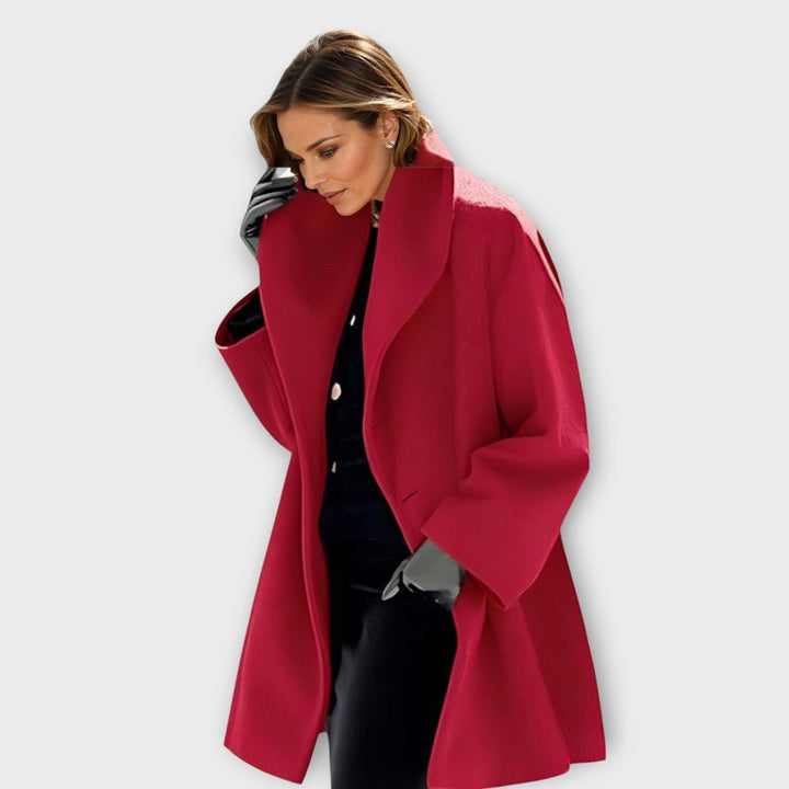 Inga | Luxurious Windproof Wool Coat