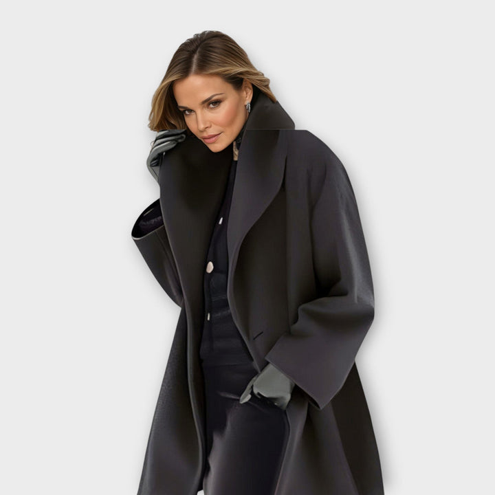 Inga | Luxurious Windproof Wool Coat