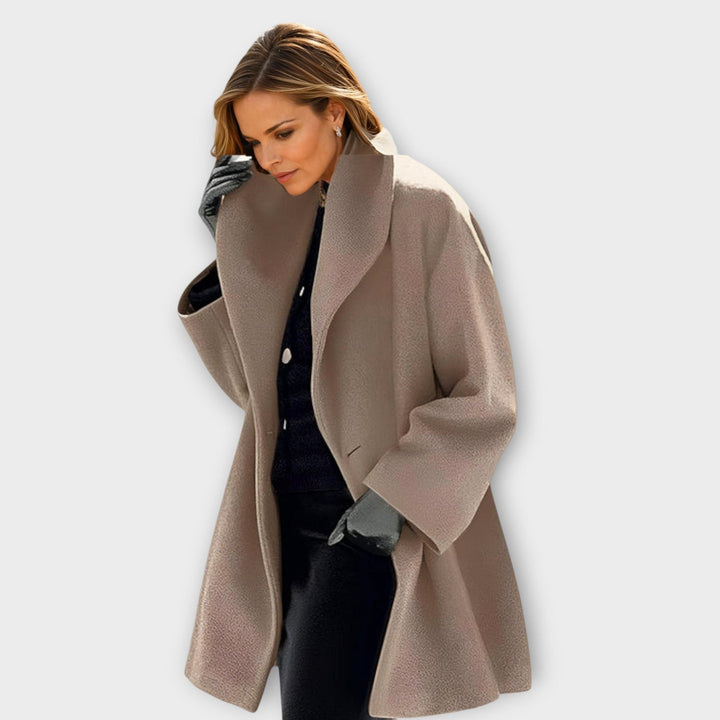 Inga | Luxurious Windproof Wool Coat