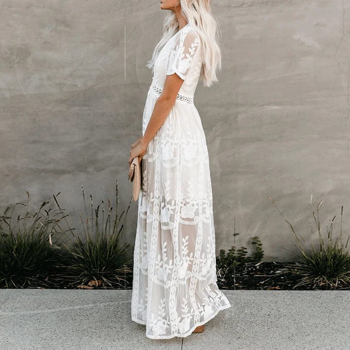 Ruby™ - Maxi Lace Ibiza Dress