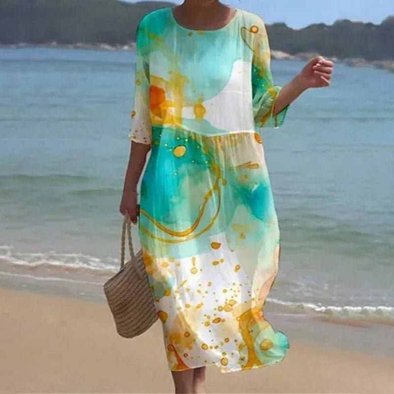 Stella - Elegant floral dress
