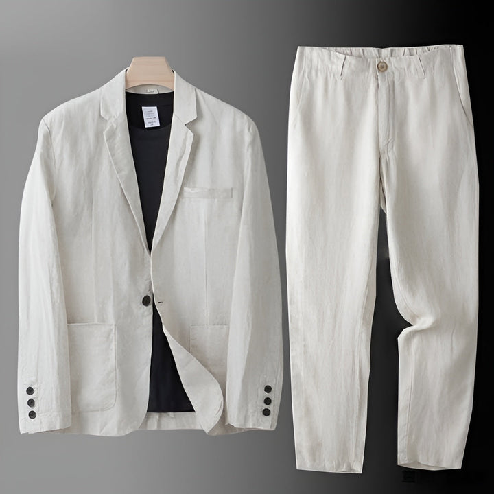 Savelli™ Linen Suit | Light and Stylish