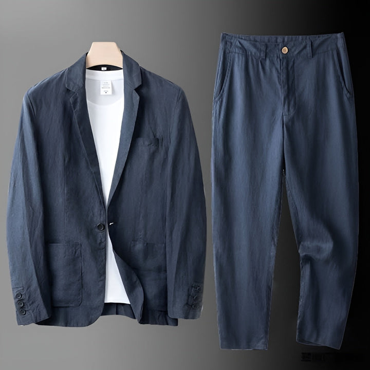 Savelli™ Linen Suit | Light and Stylish