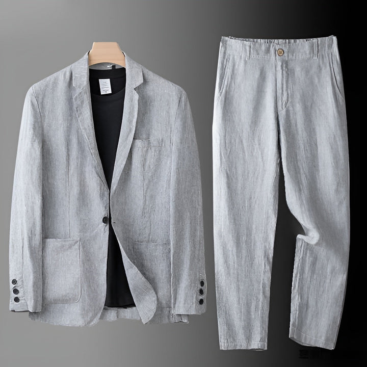 Savelli™ Linen Suit | Light and Stylish