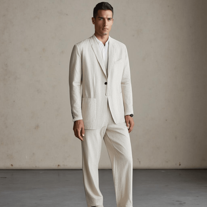 Savelli™ Linen Suit | Light and Stylish