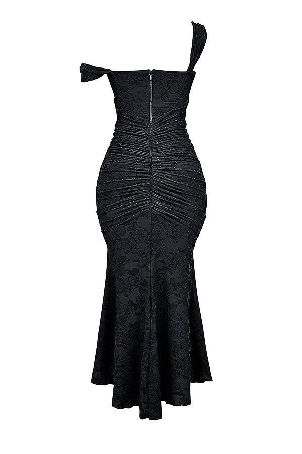 Bente vee™ | Elegant Long Dress with Corset Silhouette