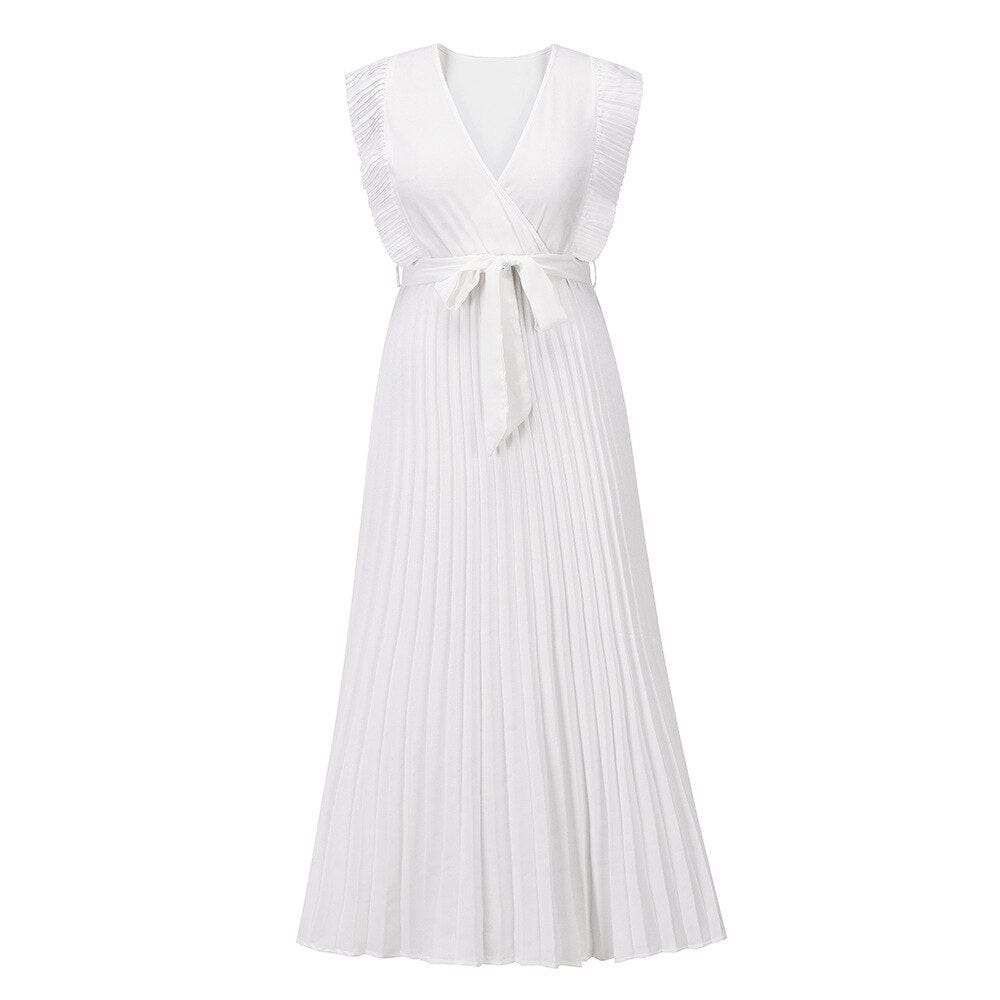 Eden™ - Dress with V-neck